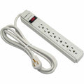 Eaton Tripp Lite series 6-Outlets, 8-Ft Cord, 990 Joule Strip, Flat Plug - Protect It! Surge Suppressor, TRPTLP608