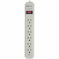 Eaton Tripp Lite series 6-Outlets, 8-Ft Cord, 990 Joule Strip, Flat Plug - Protect It! Surge Suppressor, TRPTLP608