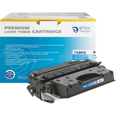 Elite Image Remanufactured High Yield Laser Toner Cartridge 80X (CF280X) - Black -, ELI75805
