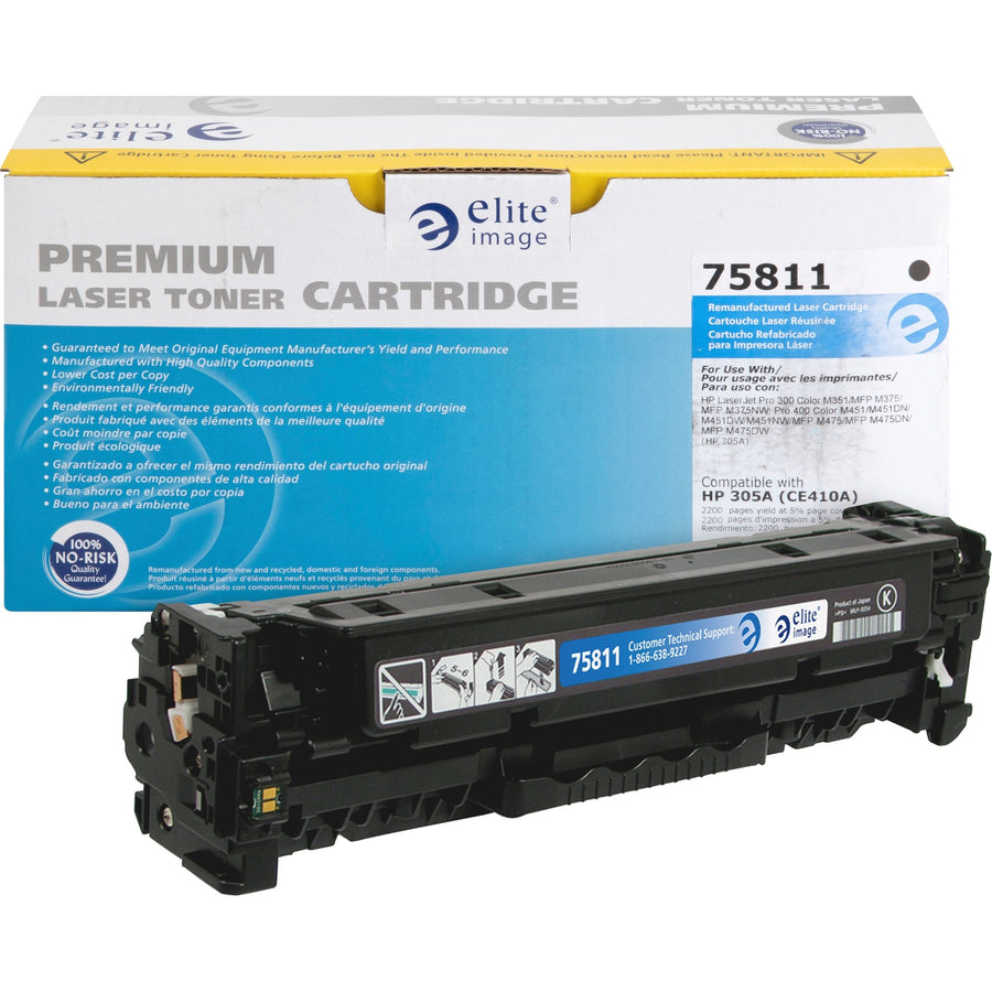 Elite Image Remanufactured HP305A/305X Toner Cartridges, ELI75811