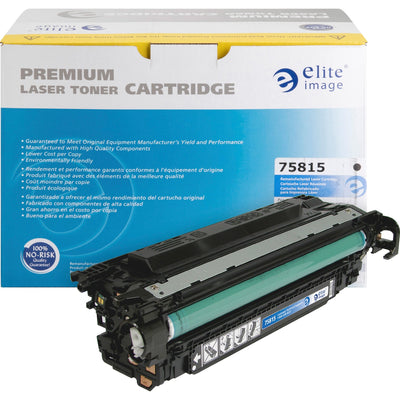 Elite Image Remanufactured Laser Toner Cartridge 507A (CE400A) - Black -, ELI75815