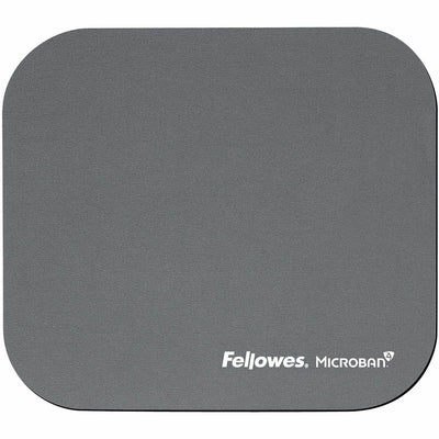 Fellowes Microban Mouse Pad, Graphite, FEL5934001