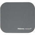 Fellowes Microban Mouse Pad, Graphite, FEL5934001