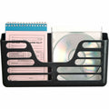 Lorell Cubicle Pocket File, Black, LLR80663