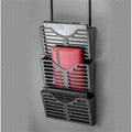 Lorell Hanging Triple Pocket File Set, Black, LLR80666