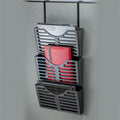Lorell Hanging Triple Pocket File Set, Black, LLR80666