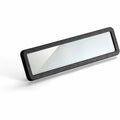 Lorell Recycled Cubicle Nameplate, Black, LLR80669