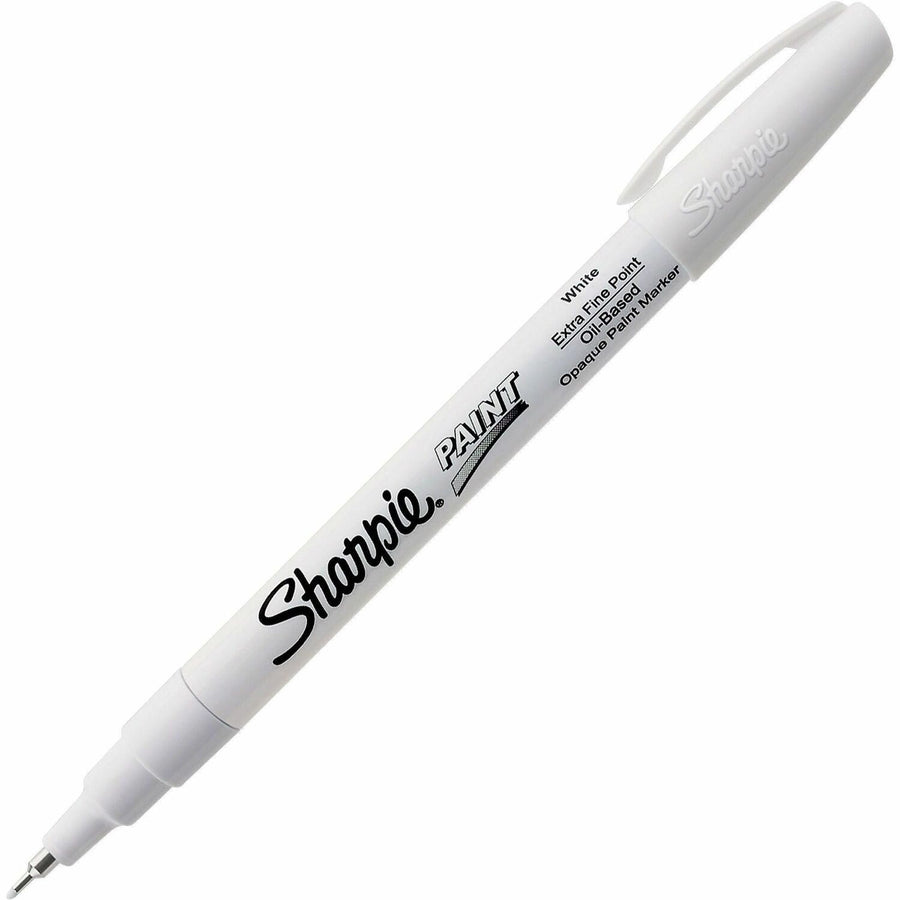 Sharpie Extra Fine Oil-Based Paint Marker, White, Indelible, SAN35531