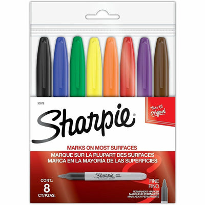 Newell Sharpie Fine Point Permanent Marker, 1 Set, SAN30078