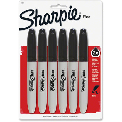 Newell Sharpie Super Permanent Marker, 6 / Pack, SAN33666PP