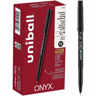 uni-ball uniball™ Onyx Rollerball Pens, 1 Dozen, UBC60040