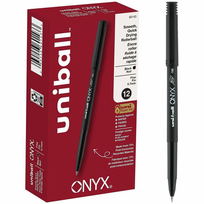 uni-ball uniball™ Onyx Rollerball Pens, 1 Dozen, UBC60143