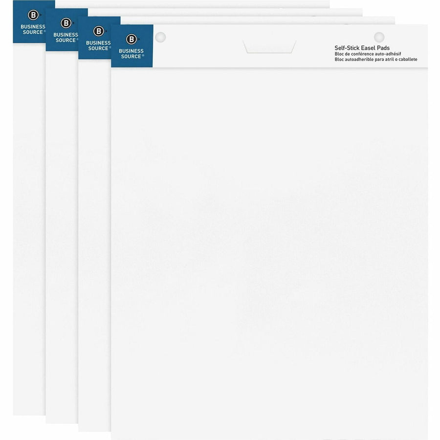 Business Source 25"x30" Self-stick Easel Pads, 4 / Carton — view 1