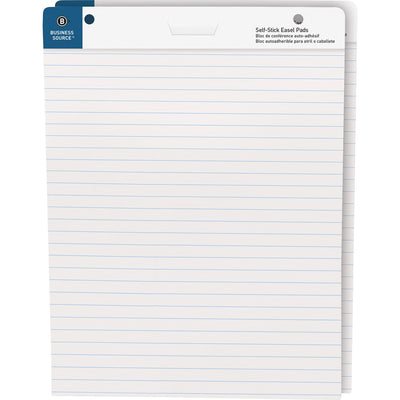 Business Source 25"x30" Lined Self-stick Easel Pads, 2 / Carton — view 1