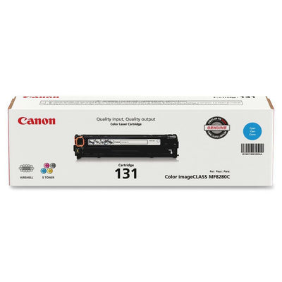 Canon 131 Original Laser Toner Cartridge - Cyan -, CNMCRTDG131C