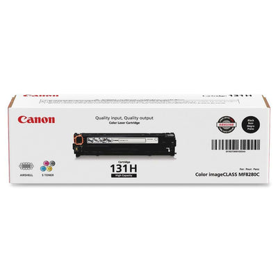 Canon 131 Original High Yield Laser Toner Cartridge - Black -, CNMCRTDG131HYBK
