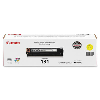 Canon 131 Original Laser Toner Cartridge - Yellow -, CNMCRTDG131Y