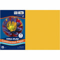 Dixon Ticonderoga Tru-Ray Construction Paper, Gold, 1 Pack, PAC102998
