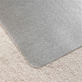 Floortex Computex Anti-Static Vinyl Lipped Chair Mat for Carpets up to 3/8" - 36" x 48", Clear, FLR319226LV