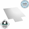 Floortex Computex Anti-Static Vinyl Lipped Chair Mat for Carpets up to 3/8" - 36" x 48", Clear, FLR319226LV