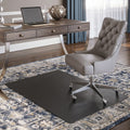 Deflecto Black EconoMat for Carpet, DEFCM11442FBLK