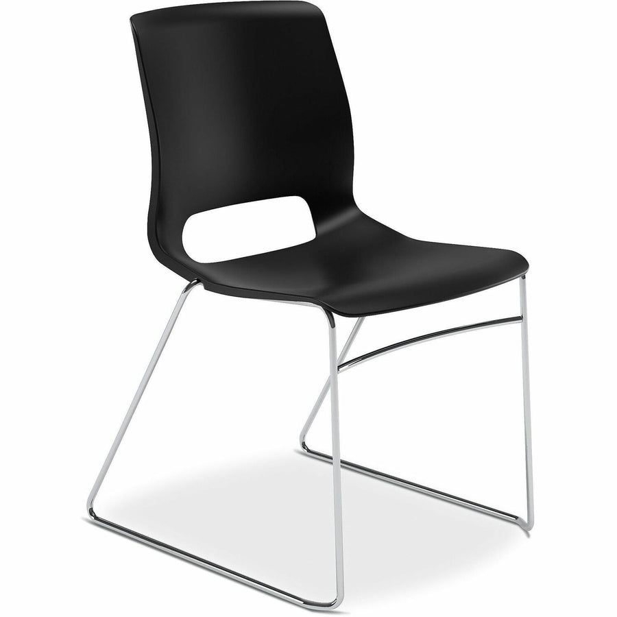 HON Motivate Stacking Chairs, 4-Pack, 23" x 32.3", 4 / Carton, HONMS101ON
