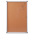 Lorell Enclosed Cork Bulletin Board, LLR42706