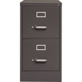 Lorell Fortress Series 26-1/2" Commercial-Grade Vertical File Cabinet, Medium Tone, LLR60156