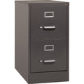 Lorell Fortress Series 26-1/2" Commercial-Grade Vertical File Cabinet, Medium Tone, LLR60156