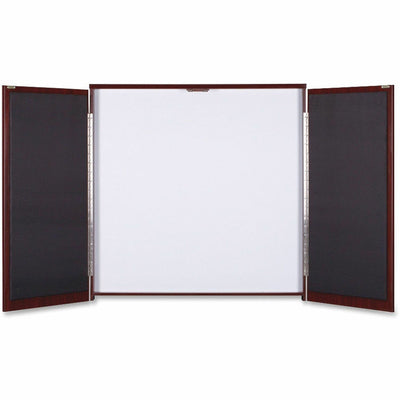 Lorell Dry-erase Whiteboard Presentation Cabinet, LLR69865