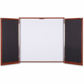 Lorell Dry-erase Whiteboard Presentation Cabinet, LLR69866