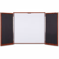 Lorell Dry-erase Whiteboard Presentation Cabinet, LLR69866