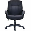 Lorell Executive Upholstered Mid-Back Chair, LLR84552