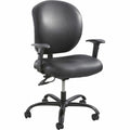 Safco Alday 24/7 Task Chair, Black, SAF3391BV
