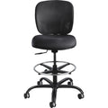 Safco Vue Heavy-duty Stool, Black, SAF3394BL