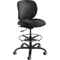 Safco Vue Heavy-duty Stool, Black, SAF3394BL