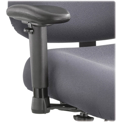 Safco Optimus Big and Tall Chair Arm Kit, Black, 1 Pair, SAF3591BL
