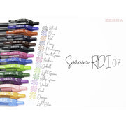 Zebra SARASA dry X20 Retractable Gel Pen, 1 Pack