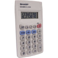 Sharp Calculators EL-240SAB 8-Digit Handheld Calculator, Blue, SHREL240SAB
