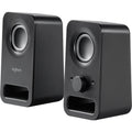 Logitech Z150 2.0 Speaker System - Midnight Black, 1 Pair, LOG980-000802