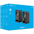 Logitech Z150 2.0 Speaker System - Midnight Black, 1 Pair, LOG980-000802