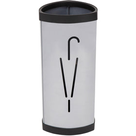 Alba Large Triangular Umbrella Stand, Gray, ABAPMTRIA2M