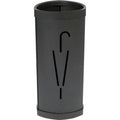Alba Large Triangular Umbrella Stand, Black, ABAPMTRIA2N