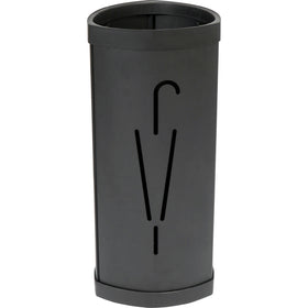 Alba Large Triangular Umbrella Stand, Black, ABAPMTRIA2N