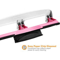Amax Bostitch EZ Squeeze InCourage 12 Three-Hole Punch, White, ACI2188