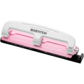 Amax Bostitch EZ Squeeze InCourage 12 Three-Hole Punch, White, ACI2188