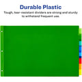 Avery Big Tab Index Divider, Multicolor, 1 Set, AVE11179