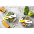 Avery Durable White Wraparound Labels9�" x 1�", Matte, 40 / Pack, AVE22845