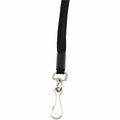 Baumgartens SICURIX Plastic Hook Breakaway Lanyard, Black, 12 / Pack, BAU65514
