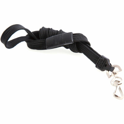 Baumgartens SICURIX Plastic Hook Breakaway Lanyard, Black, 12 / Pack, BAU65514